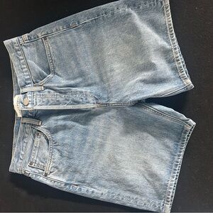 Light Blue Denim Forum Joni Loose Long Shorts